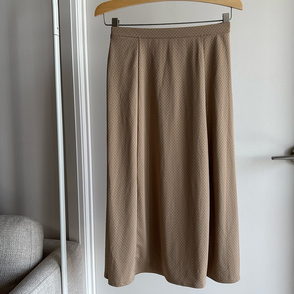 ✨Uniqlo Polka-Dot  Midi Skirt-XS